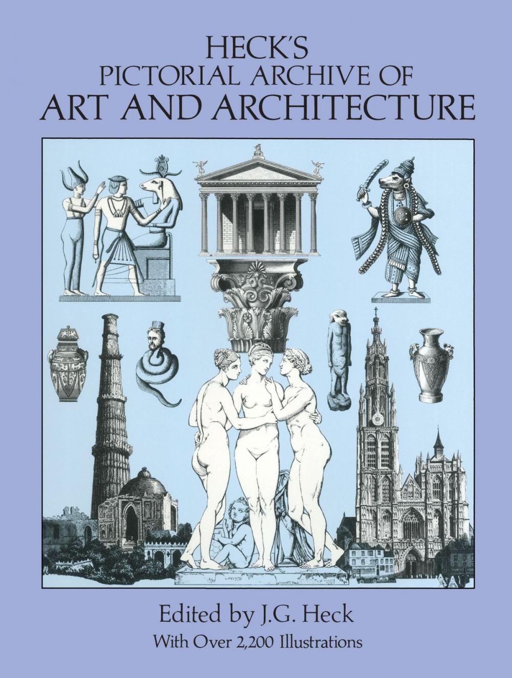 Big bigCover of Heck's Pictorial Archive of Art and Architecture