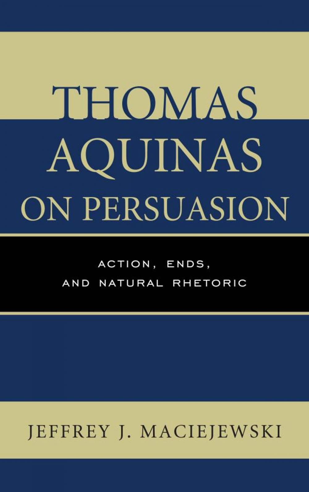 Big bigCover of Thomas Aquinas on Persuasion