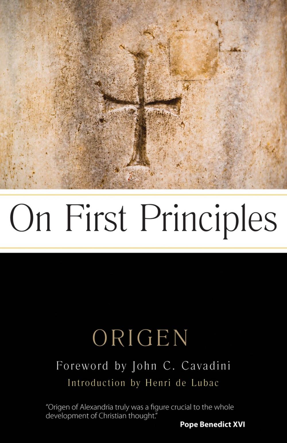 Big bigCover of On First Principles