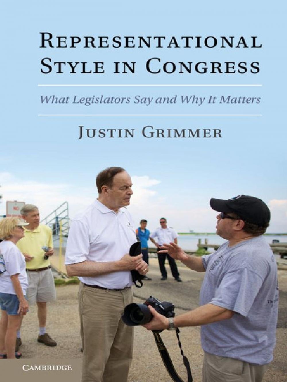 Big bigCover of Representational Style in Congress