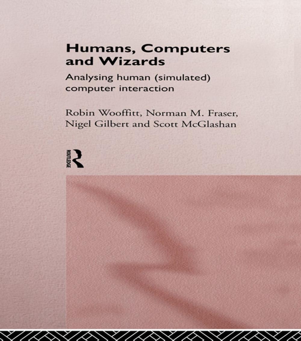 Big bigCover of Humans, Computers and Wizards