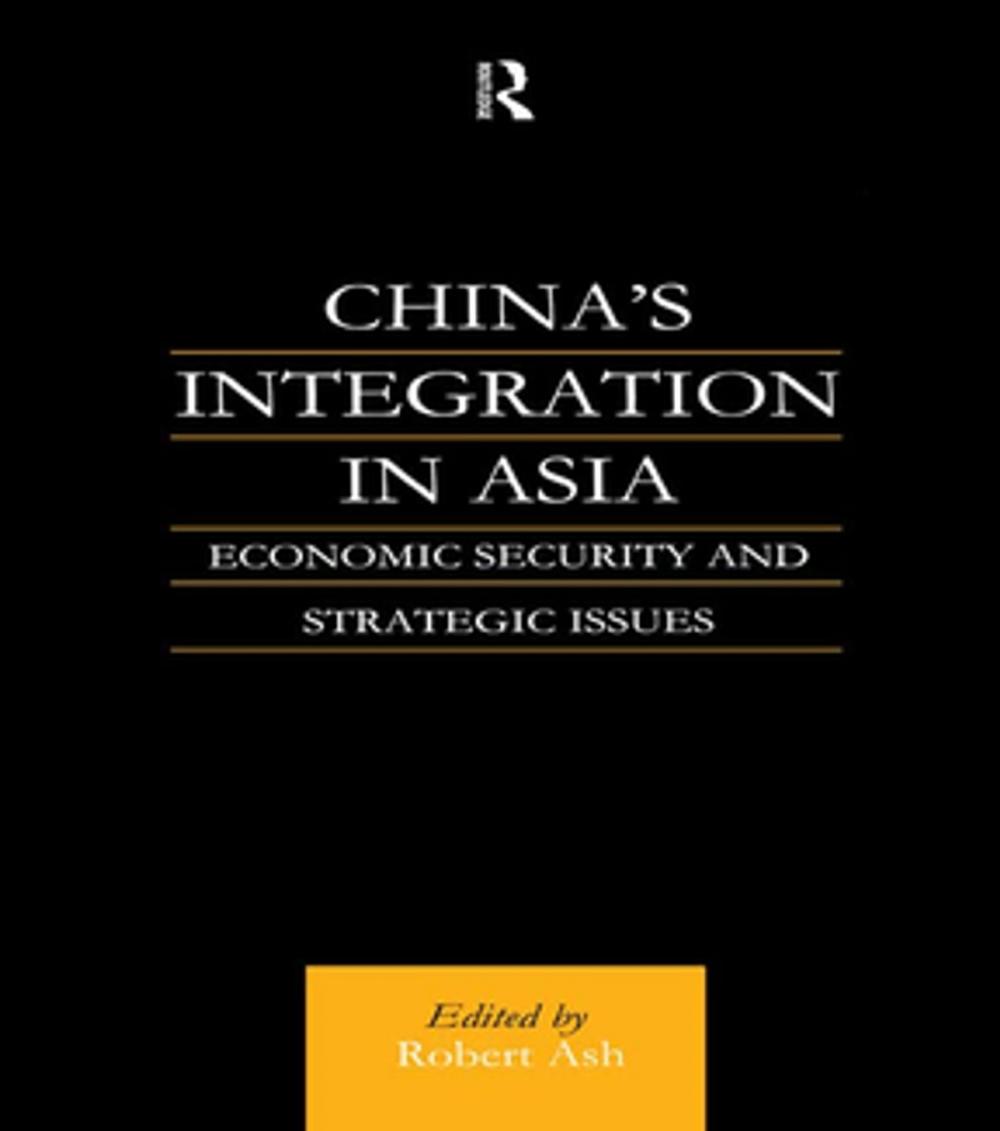 Big bigCover of China's Integration in Asia