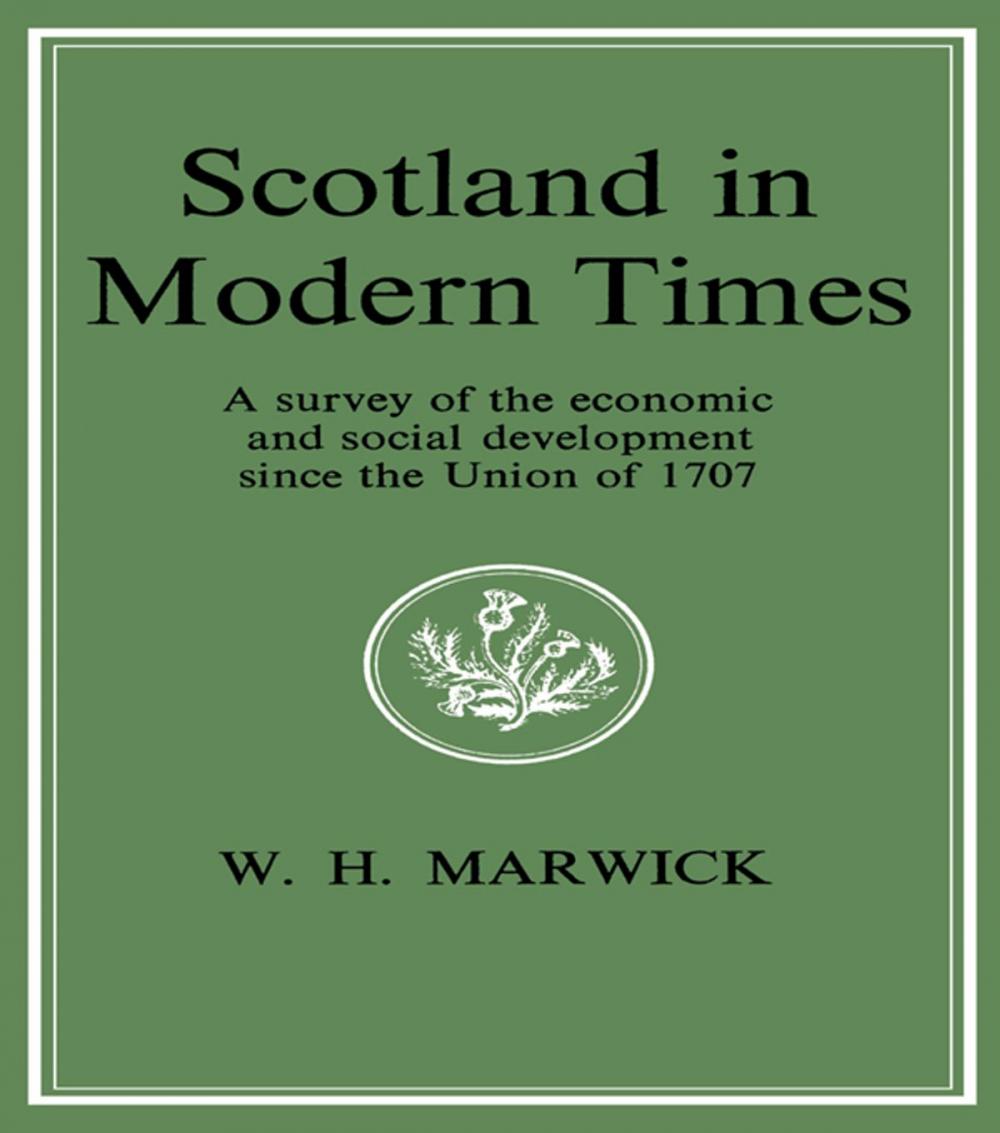 Big bigCover of Scotland in Modern Times