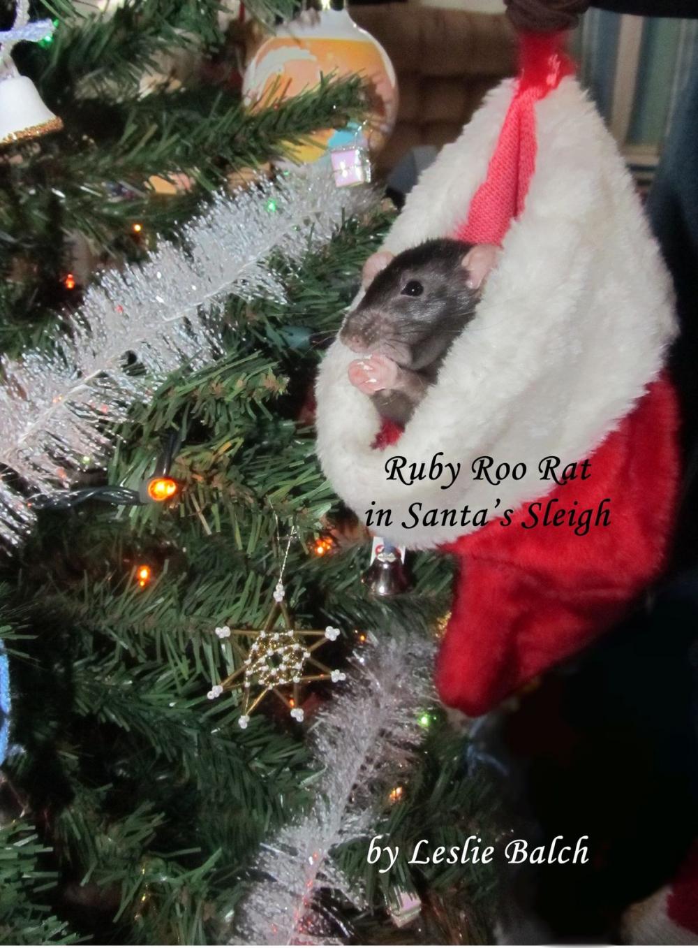 Big bigCover of Ruby Roo Rat in Santa's Sleigh