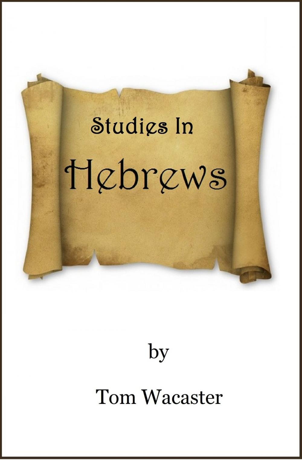 Big bigCover of "Studies In Hebrews"