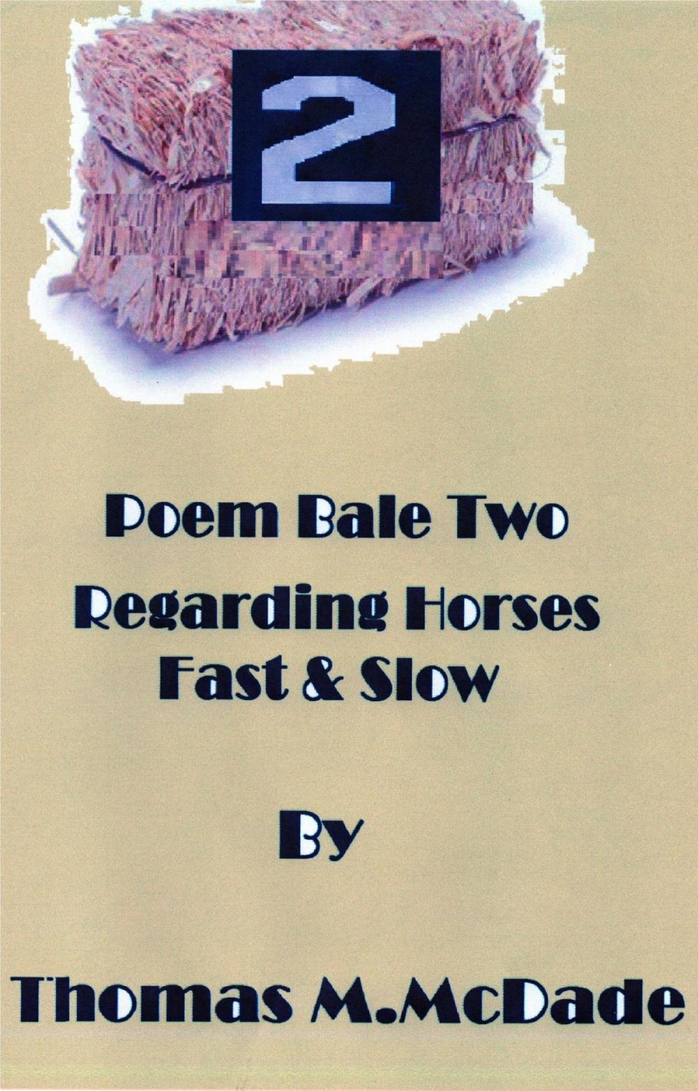 Big bigCover of Poem Bale Two Regarding Horses Fast and Slow