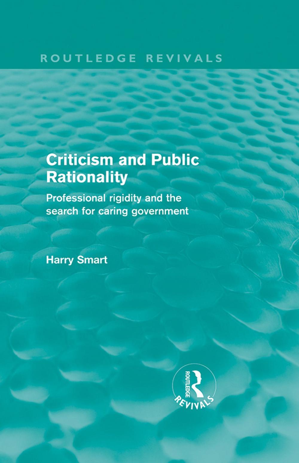 Big bigCover of Criticism and Public Rationality