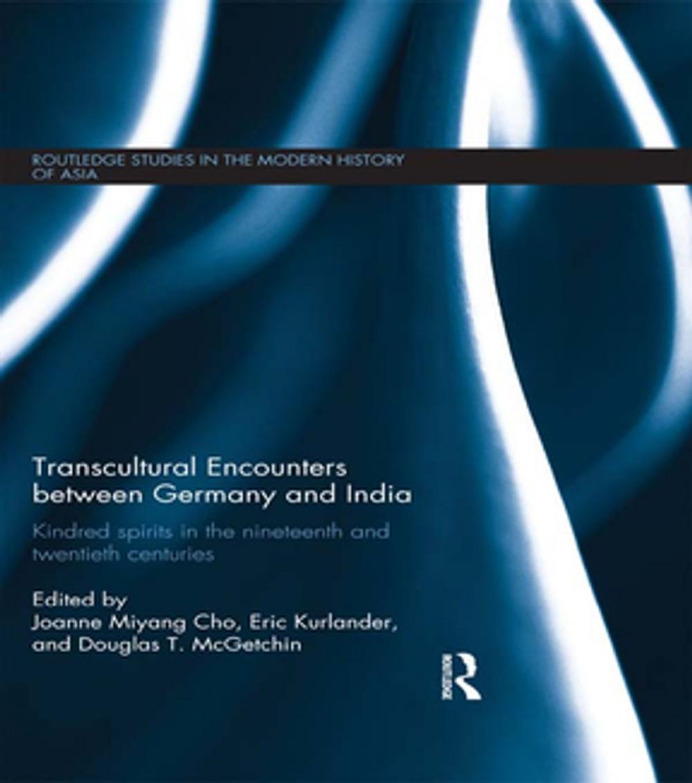 Big bigCover of Transcultural Encounters between Germany and India