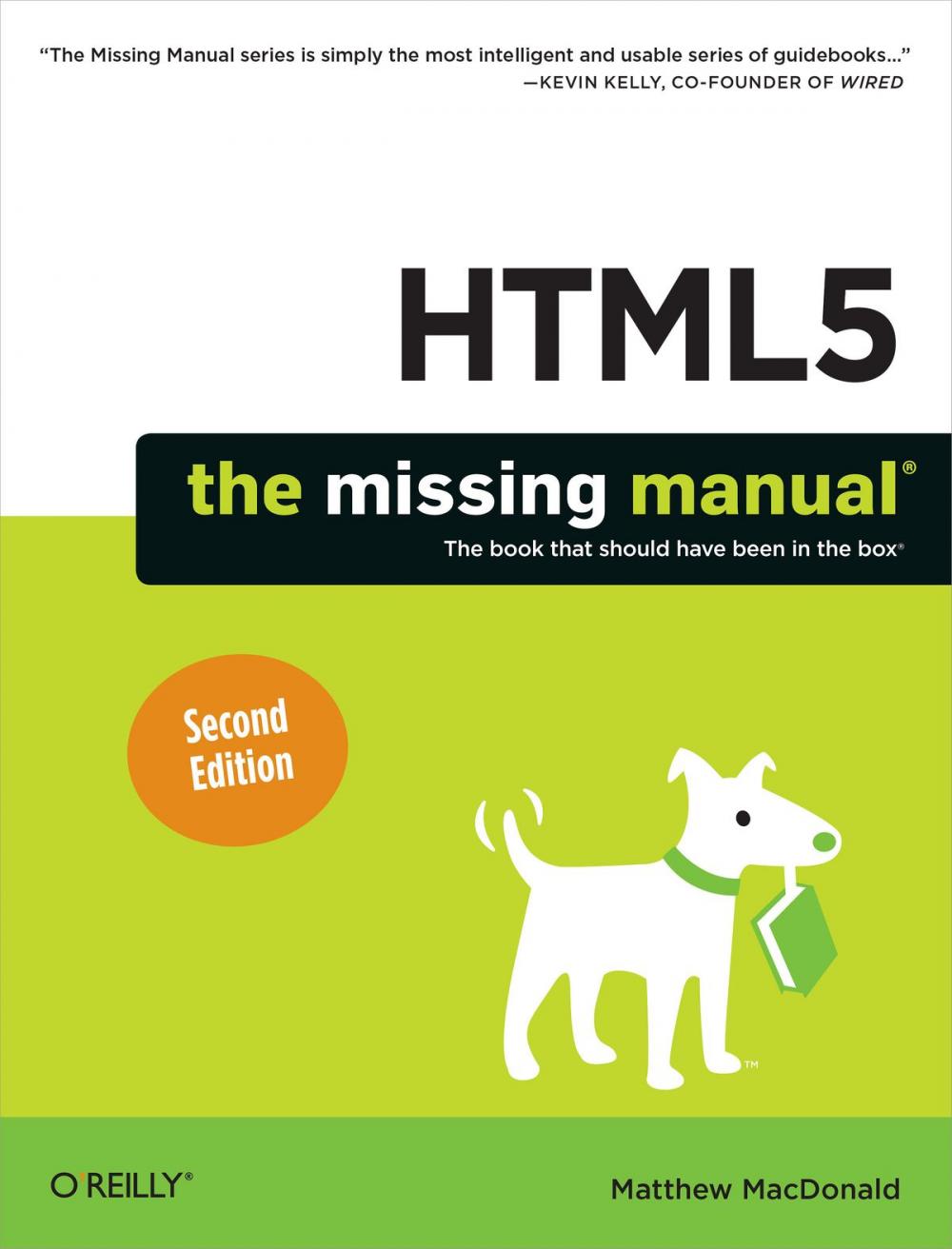 Big bigCover of HTML5: The Missing Manual