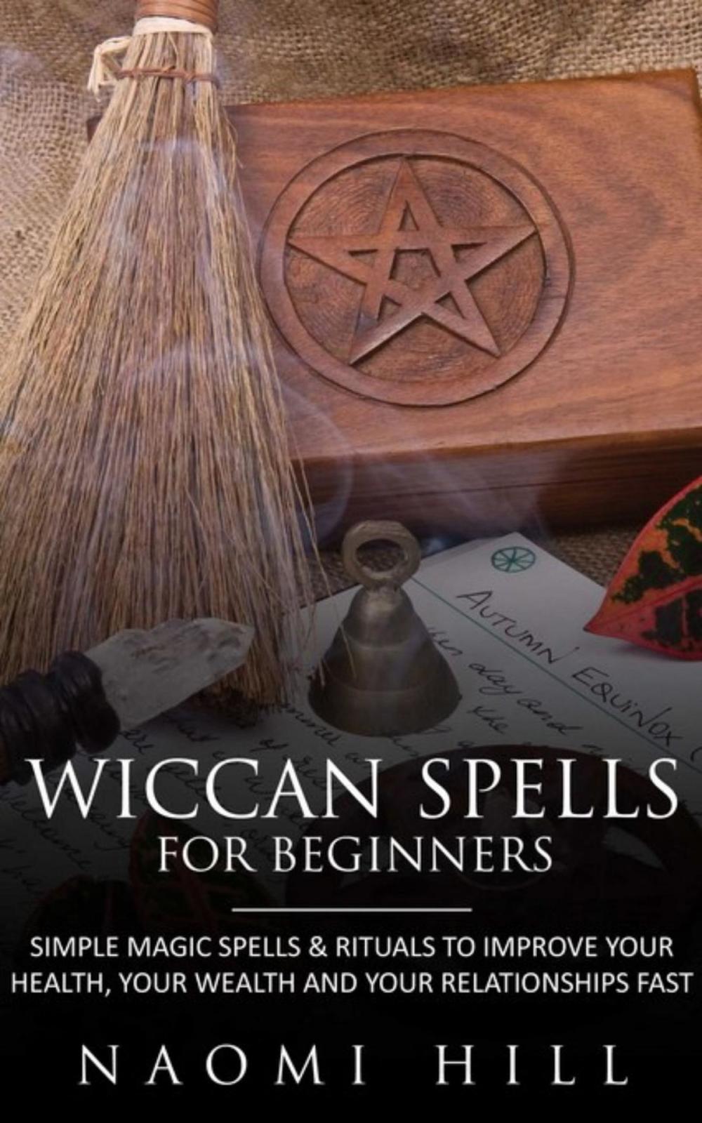 Big bigCover of Wiccan Spells for beginners