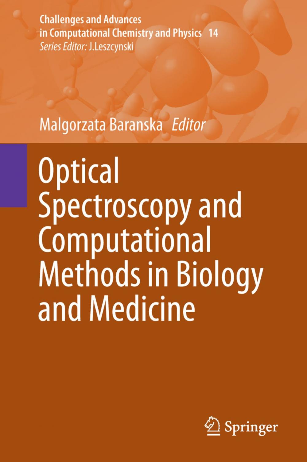 Big bigCover of Optical Spectroscopy and Computational Methods in Biology and Medicine
