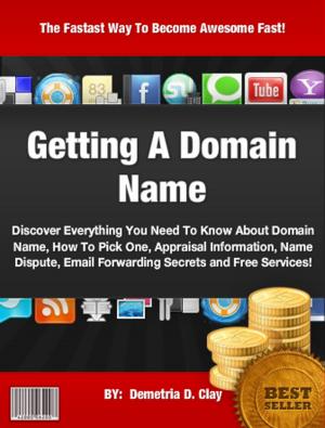 Cover of the book Getting A Domain Name by Agusta Danilez