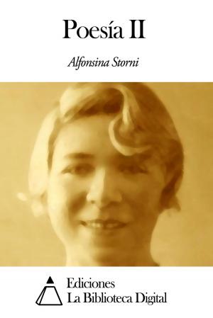 Cover of the book Poesía II by Manuel de Zequeira y Arango