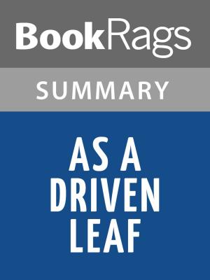 Cover of the book As A Driven Leaf by Milton Steinberg | Summary & Study Guide by Mark J Dawson, Elizabeth Bailey