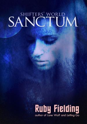 Cover of the book Sanctum (Shifters' World 3) by Polly J Adams, PJ Adams, Ruby Fielding