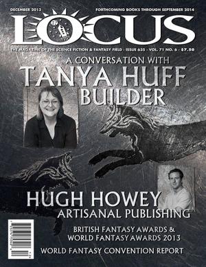 Cover of Locus Magazine, Issue 635, December 2013