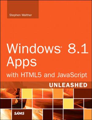 Book cover of Windows 8.1 Apps with HTML5 and JavaScript Unleashed
