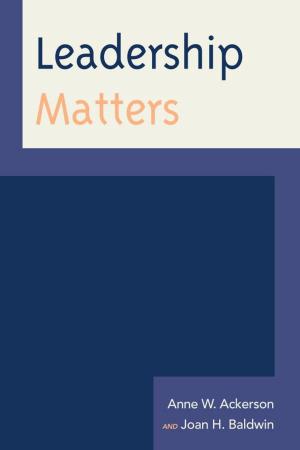 Book cover of Leadership Matters