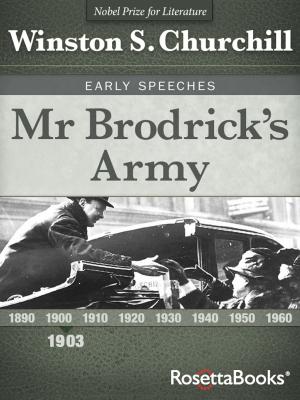 Cover of the book Mr Brodrick's Army by Randolph S. Churchill