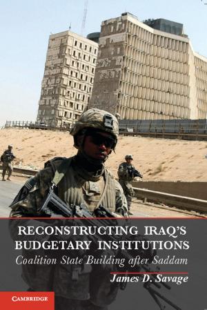Cover of the book Reconstructing Iraq's Budgetary Institutions by Andrew L. Bozeman
