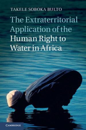 Book cover of The Extraterritorial Application of the Human Right to Water in Africa