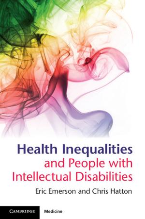Cover of the book Health Inequalities and People with Intellectual Disabilities by S. J. D. Green
