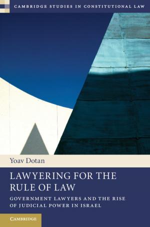 Cover of the book Lawyering for the Rule of Law by Kenneth G. Hirth