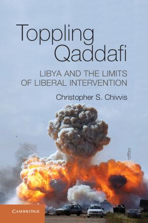 Cover of the book Toppling Qaddafi by Timothy Longman