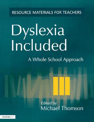 Cover of the book Dyslexia Included by Eric Maisel