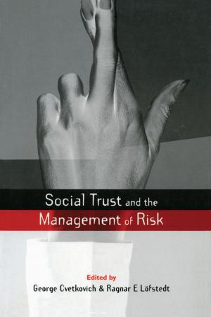 Cover of the book Social Trust and the Management of Risk by Holly Cashman