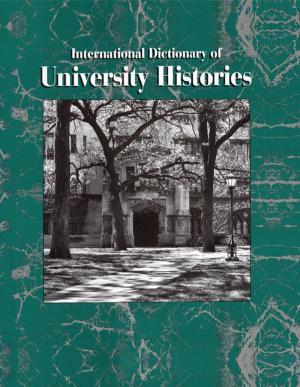 Cover of the book International Dictionary of University Histories by Jacques van der Vliet