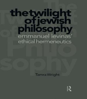 Cover of the book Twilight of Jewish Philosophy by Alex Roberto Hybel