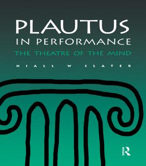 Cover of the book Plautus in Performance by Joshua A. Fogel