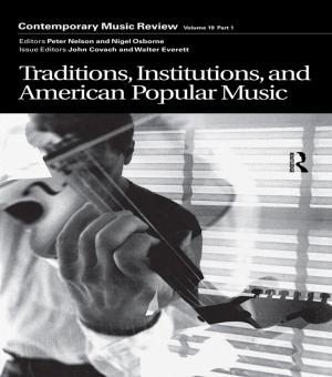Cover of the book Traditions, Institutions, and American Popular Tradition by 