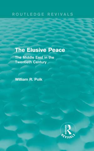 Cover of the book The Elusive Peace (Routledge Revivals) by Helmut K. Anheier, Diana Leat