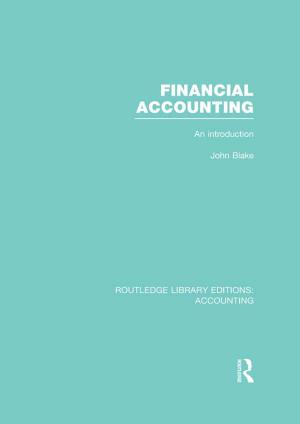 Cover of the book Financial Accounting (RLE Accounting) by Jan-Erik Lane, Uwe Wagschal