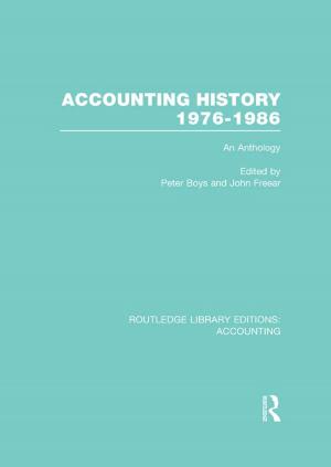 Cover of the book Accounting History 1976-1986 (RLE Accounting) by Lina A Ricciardelli, Zali Yager