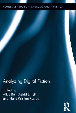 Cover of the book Analyzing Digital Fiction by Campion, George G & Elliot Smith, Grafton