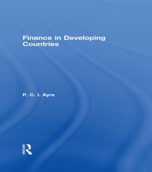 Cover of the book Finance in Developing Countries by Jan Vanek