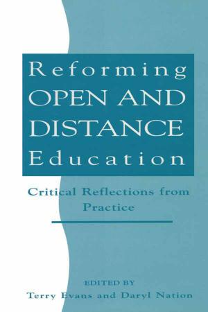 Cover of the book Reforming Open and Distance Education by Guilhem Fabre