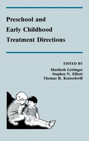 Cover of the book Preschool and Early Childhood Treatment Directions by Salam Hawa