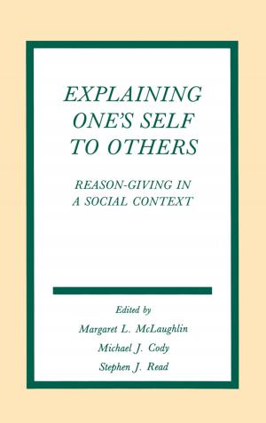 Cover of the book Explaining One's Self To Others by Anne O'Keeffe, Brian Clancy, Svenja Adolphs