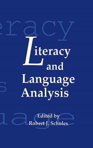 Cover of the book Literacy and Language Analysis by Chauncey Maher
