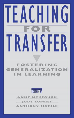 Cover of the book Teaching for Transfer by Stephen Bronner