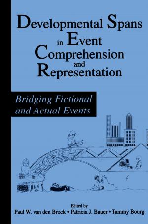 bigCover of the book Developmental Spans in Event Comprehension and Representation by 