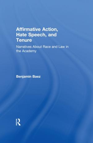 Cover of the book Affirmative Action, Hate Speech, and Tenure by Angela Kreutz