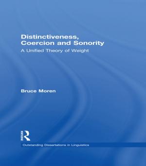 Cover of the book Distinctiveness, Coercion and Sonority by Stephen Johnson