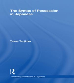 Cover of the book The Syntax of Possession in Japanese by Dagmar Schiek