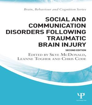 Cover of Social and Communication Disorders Following Traumatic Brain Injury