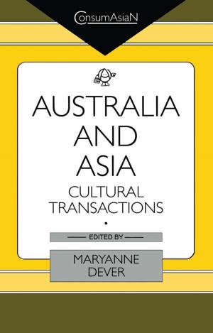 Cover of the book Australia and Asia by Jeffrey H. Hacker